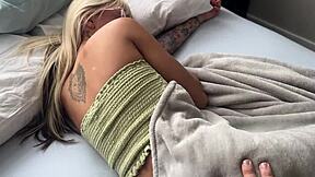 Sneaking On Your Free Use Step Sister For Blonde Blowjob And Cowgirl Creampie. Big Ass Teen Rides In Missionary Pov Taboo Fantasy.