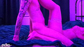 i love when slutty bitch in stockings rides my big cock missionary at party. college teen screams dirty talk and swears during russian homemade quickie fuck.