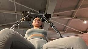 oh i masturbate so hard in the gym with my big natural tits bouncin everywhere til orgasm hits