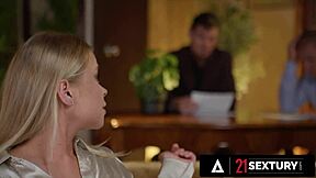 I love how Alexa Flexy takes my big cock in her tight ass at work!