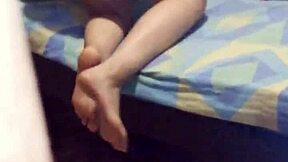 i spied on my cute colombian neighbor and she caught me then invited to fuck her