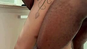 Brazilian roommate in fishnets gets dirty with cute girlfriend in dorm fetish session. Natural tits bounce wildly.