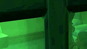 voyeur catches inmate watching c o deepthroat another inmate's dick in lucky moment