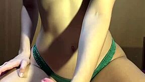 Intense Sensual Handjob With Curvy Teen In Dorm Room