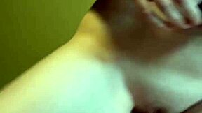 18yo Amateur With Pale Huge Natural Tits Cums Hard All Over Her Stuffed Panties - The Panty Bank Used Panties