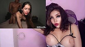Horny Cute Latina Teen Experiences First-Time Creampie in Tight Pussy During Intense POV Masturbation Orgasm