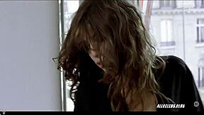 Lou Doillon shows off her big tits and small tits in that steamy handjob scene from Embrassez Qui Vous Voudrez 2002.