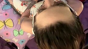 Can this tatted emo slut handle swallowing that massive black cock?