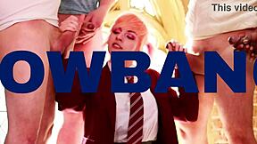 British Redhead Student GUIDES Your WANK Session And CUM Command In Cosplay.