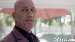 rich philanthropist dominates homeless petite teen with rough bdsm whipping and hardcore fucking in taboo fantasy