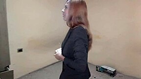 I feel so horny offering my wet pussy to sell the house with a convincing blowjob