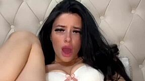 Teen American exchange student masturbates solo with toys to orgasm in high-definition POV