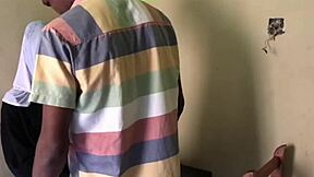 Petite Girlfriend Visits for Wild Doggystyle Ride and Squirting Orgasm. BBC Creampie Surprise!