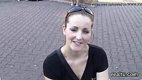 Hey, this glamorous Czech kitten gets tempted in the mall and then drilled hard in POV 😏🔥