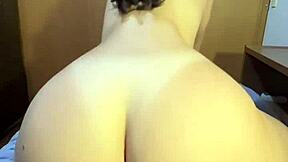 Big ass college girl like takes it rough in her first anal experience ya know