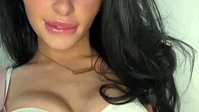 Teen American exchange student masturbates solo with toys to orgasm in high-definition POV