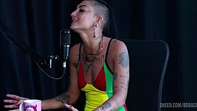 compilados da caroleta roots in bora cast with bruna carlos - part 1 on sheer red