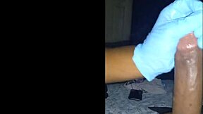 hey that pretty girl gave me a handjob with spit and it was so intense with gagging and deepthroat action