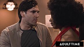 Leave your wife for me, horny other woman Olivia Jay loves fucking her married bf.