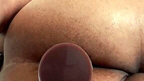 Oh man, this huge dildo is wrecking my chubby ass!