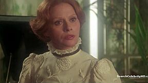 Corinne Clery and Jehanne Blaise share sensual blowjob moments in 1975 retro film