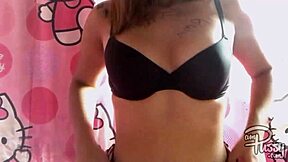 Asian Teen 18+ Girl Writes Ampussy On Her Naked Body