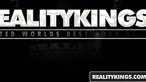 Oh, Watch Nicole Bexley Handle That Morning Wood In Round And Brown!