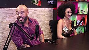 Lady Snow and Lord Kenobi dominate in sensual cast part 2 on sheer red