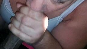 hey, check out this mature mom sloppily sucking that young 18+ bbc! 🍆💦