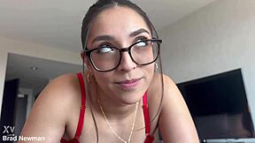 erotic pov magic with madison wilde and brad newman through deepthroat blowjob