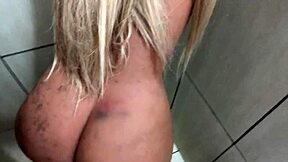 Will This Naughty Blonde Teen Doll Open Her Ass For Uncle In The Bathroom?