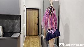 Horny Teen 18+ Invites Guy To Hotel For Hard Doggystyle Fucking