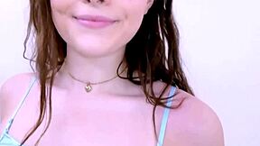 Hey, this captivating brunette beauty is getting wild at her modeling audition 😏