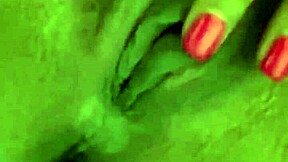 Fingering my juicy virgin chocolate pussy until reaching a loud climax