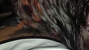 i am kitty giving a blowjob and getting cum without experience on a throbbing cock in mouth