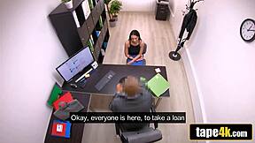 hey, she flashed those perky titties for a car loan and ended up getting way more than cash