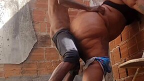 fudi a bbw gostoso na obra 😈