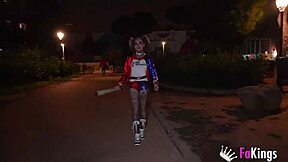 i'm lady medusa, that nasty harley quinn chick, and i'm searchin' for a big cock to satisfy me... oops, yeah