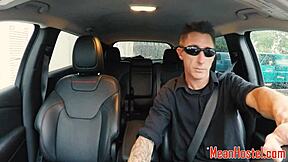 Man, this gagging redhead teen gets banged hard in rough bondage action with choking and deepthroat domination