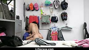 Harley Hazes Denial Turns Into Desire As Officer Tommy Gunn Performs Deep Cavity Search - Lifterxxx!