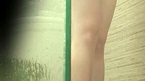 Hey, check out this cute Argentinian babe in the shower, getting all smooth and sexy! 🚿😉