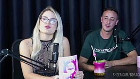 Compilados Da Jujube Delícia No Bora Cast Com Bruna Carlos - Parte 1 Feels So Romantic And Sexy On Sheer Red