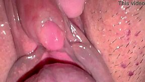 Amateur Asian wife explores her shaved pink pussy in close up homemade masturbation and licking 187 days after losing virginity to couple fucking