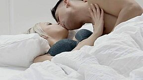 Blonde Teen And Boyfriend Share Passionate Early Morning Deepthroat And Cumshot Sex