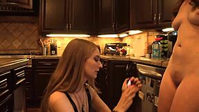 ela darling and sovereigh syre are hot lesbians fucking with sex toys in their pussies