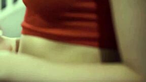 Cheating Girlfriend Tempts Boyfriend's Stepdad into Deepthroat Taboo Sex Session