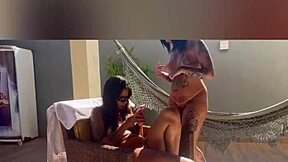 amateur latina babe gets bent over in doggystyle fucking with pov riding outdoors by european guy