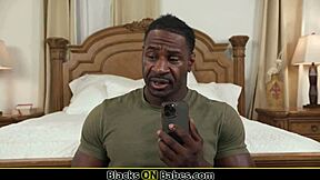 blonde wife deepthroats and fucks husband's black bff with squirting and cunilingus 😈