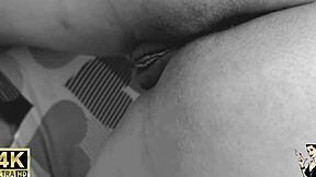 Brazilian brunette pornstar gets fucked outdoors by foreigner with creampie in her big pussy and ass