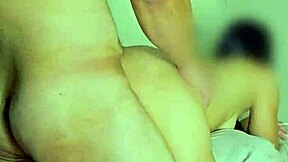 I felt so thrilled having crazy sex with my newest stepsister latina who has super tanned skin and big ass riding to creampie.